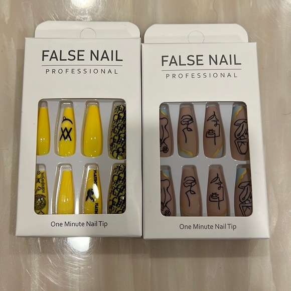 2 pack press on nails - Picture 1 of 2